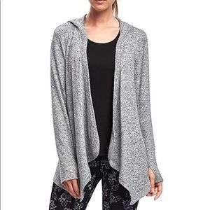 Old Navy Active - Gray Cardigan with hood